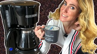 Black and Decker 5 Cup Coffee Maker Review - Christmas Coffee Recipe