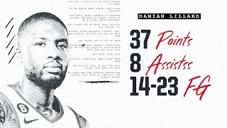 Damian Lillard Highlights (37 points) | Portland Trail Blazers | Dec. 14, 2022