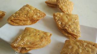 Nimki in Odia Style I Odia Authentic Recipe in Hindi I ନିମିକି I Oriya Snacks I roshniscuisine