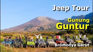 JEEP TOUR GUNUNG GUNTUR || Berburu Sunrise di Bromonya Kota Garut 🛻🚙#jeeptour #jeep #gunungguntur