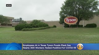 Employees Say Hundreds Of Tyson Foods Workers In Texas Have Tested Positive For COVID-19