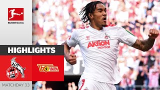MADNESS! Köln Stays Alive! | 1. FC Köln - Union Berlin 3-2 | Highlights | Matchday 33 – Bundesliga