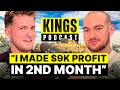 $100K+ in FIRST YEAR on ETSY! w/ POD l The Kings Podcast #8