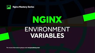 Nginx | Environment Variables | envsubst
