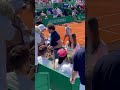 Charles Leclerc and his girlfriend Charlotte at the Monte Carlo Masters (u/Sidthegoat0612)