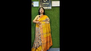 @BongStylecom Exclusive Silk Mark Certified Tussar by Ghicha Silk Saree Just Rs. 2899.00