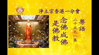 《粵語》念佛成佛是佛教(二十五之一集)丨淨土宗