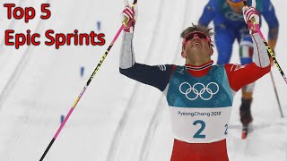 Top 5 Most Epic Sprint Finishes In Cross Country Skiing