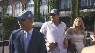Gronkowski: Behind the scenes at Belmont