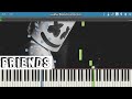 Friends-marshmello(piano tutorial)