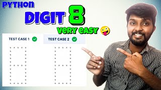 Digit 8 | My Python practice | Coding practice- 15 | by shiva prasad m #python #pythonforbeginners
