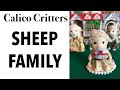 Calico Critters 🐑 SHEEP FAMILY and 🦙 ALPACAS too! Sylvanian Families Japanese import Review!