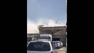 Edificio se desploma durante terremoto en México DF
