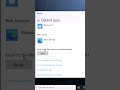 How to change default application for each file format in windows 10