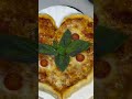 quick u0026 easy heart shaped pizza a little love on your plate 🍕💕