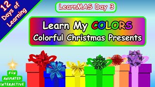 LearnMAS Day 3-COLORS Learn Some Primary Colors|Animated and Interactive video|#colors #learncolors