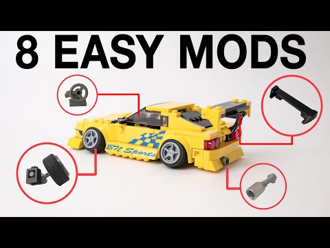 8 MODS You Can Do To Your LEGO Cars Right Now!