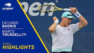 Facundo Bagnis vs Marco Trungelliti Highlights | 2021 US Open Round 2