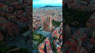 You took a helicopter tour of Barcelona and this is what you see