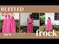 Easy frock cutting and stitching| Malayalam 👗✂️ #sewing #frock #trending #diy #diyclothes #stitching