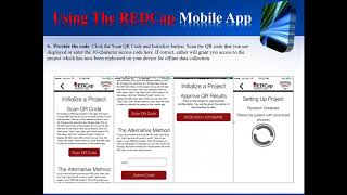 TCC REDCap Mobile App Training