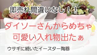 ダイソーさんからめっちゃ可愛い入れ物出たぁ‼️