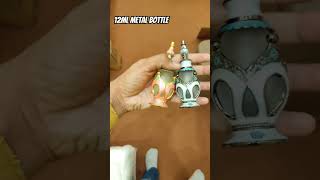 12ml Fancy Metal Attar Bottle Wholesaler | Attar Bottle Wholesale Market in Mumbai | 100 PER SCENT