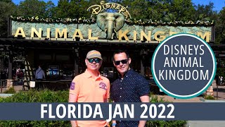 A DAY AT ANIMAL KINGDOM & PICKING UP NICKY | DISNEYWORLD FLORIDA VLOG JANUARY 2022