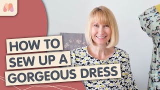 How to Sew the Simplicity 9122 Dress | Free Sewalong