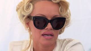 5 minutes with Pamela Anderson
