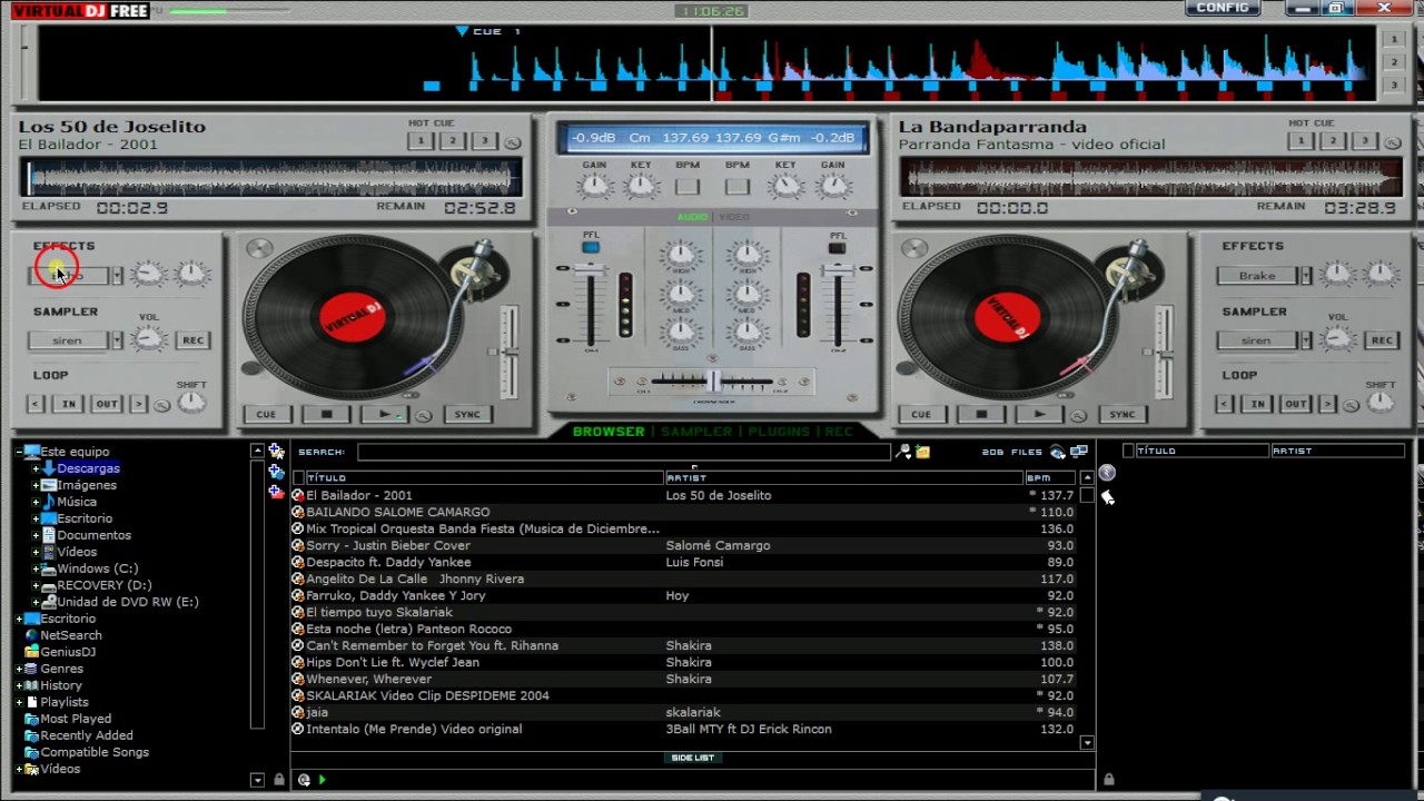 TRUCOS PARA MEZCLAR EN VIRTUAL DJ 7 - YouTube