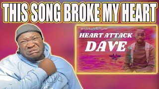 AMERICAN RAPPER REACTS | DAVE - Heart Attack (REACTION)