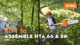 How to Assemble: HTA 66 & HTA 86 | STIHL Tutorial