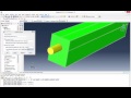 How to merge 2 parts in Abaqus using merge/cut instance