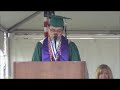 valedictorian shocks world with brutally honest graduation speech