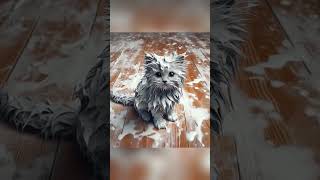 Brown Cute Cat What's up Status || #Cat #kittens #cute #shorts #youtubeshorts