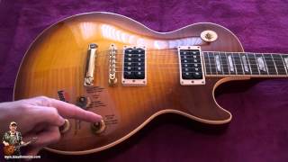 Gibson Jimmy Page Les Paul 1995 Guitar Rare closeup review