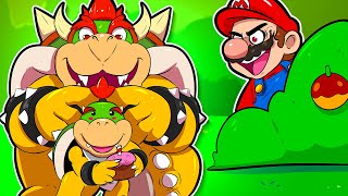 O BOWSER É O MOCINHO E O MARIO O VILÃO!