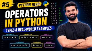Operators in Python | Python Hero