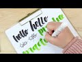 how to handlettering and calligraphy for beginners tutorial 2021 how to handletter best tips