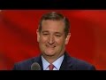 Ted Cruz booed off stage during RNC