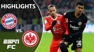 Bayern Munich vs. Eintracht Frankfurt | Bundesliga Full Game Highlights | ESPN FC