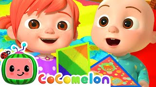 The Shapes Song | Learning Shapes for Kids | CoComelon Nursery Rhymes \u0026 Kids Songs