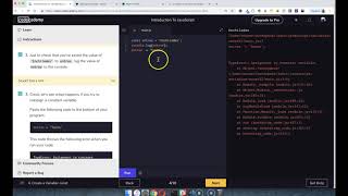 CodeCademy Module 2: Variable