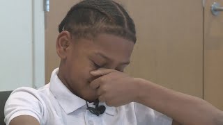 10-year-old Lorenzo Roberson shares powerful message shooting death of best friend Kaden Coleman