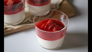 Strawberry Bavarois :: いちごババロア