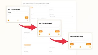 Build an Interactive Multi-Step Form Wizard with HTML, CSS & JavaScript
