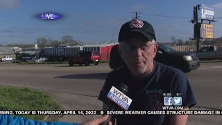Firefighter describes storm damage in Corinth, MS