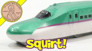 Tomy High Speed Train Squirt Gun, Chew Gum \u0026 Squirt!