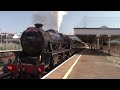 br black 5 45231 the sherwood forester passing rhyl station 31 05 21